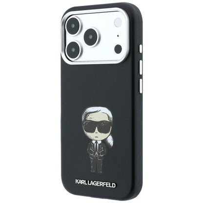 MagSafe futrola za Apple iPhone 18 Pro / 17 Pro, Karl Lagerfeld, Ikonik Sketch, Crna