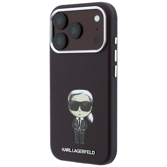 MagSafe futrola za Apple iPhone 18 Pro / 17 Pro, Karl Lagerfeld, Ikonik Sketch, Bordo