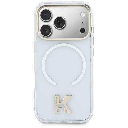 MagSafe maska za Apple iPhone 18 Pro / 17 Pro, Karl Lagerfeld, IML Karl Head Logo, providna