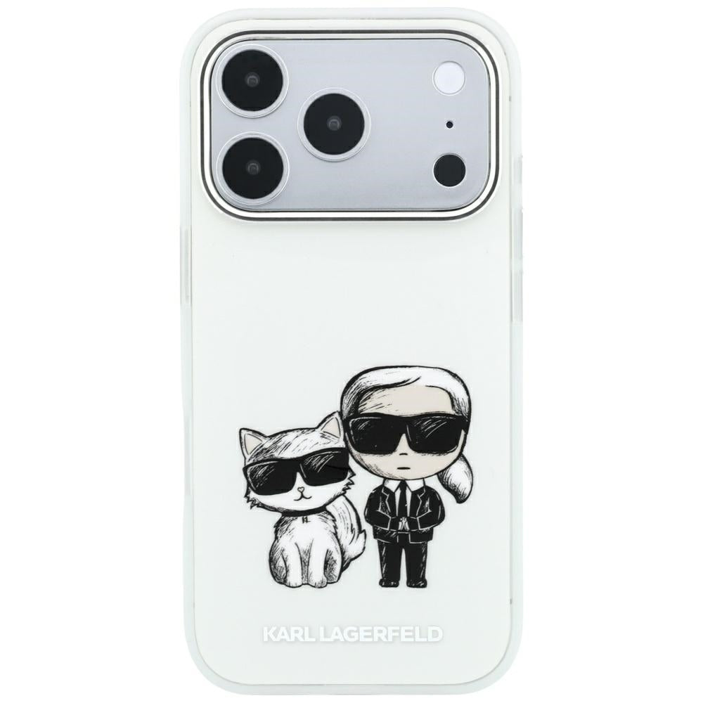 MagSafe futrola za Apple iPhone 18 Pro / 17 Pro, Karl Lagerfeld, KC Bodies Sketch, Bež
