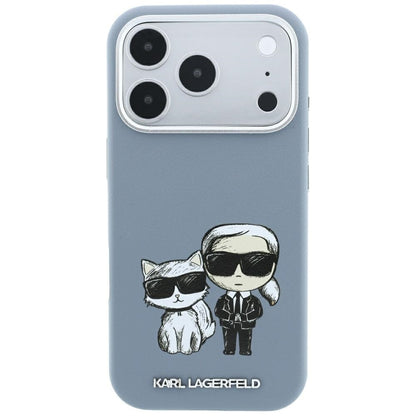 MagSafe futrola za Apple iPhone 18 Pro / 17 Pro, Karl Lagerfeld, KC Bodies Sketch, Plava