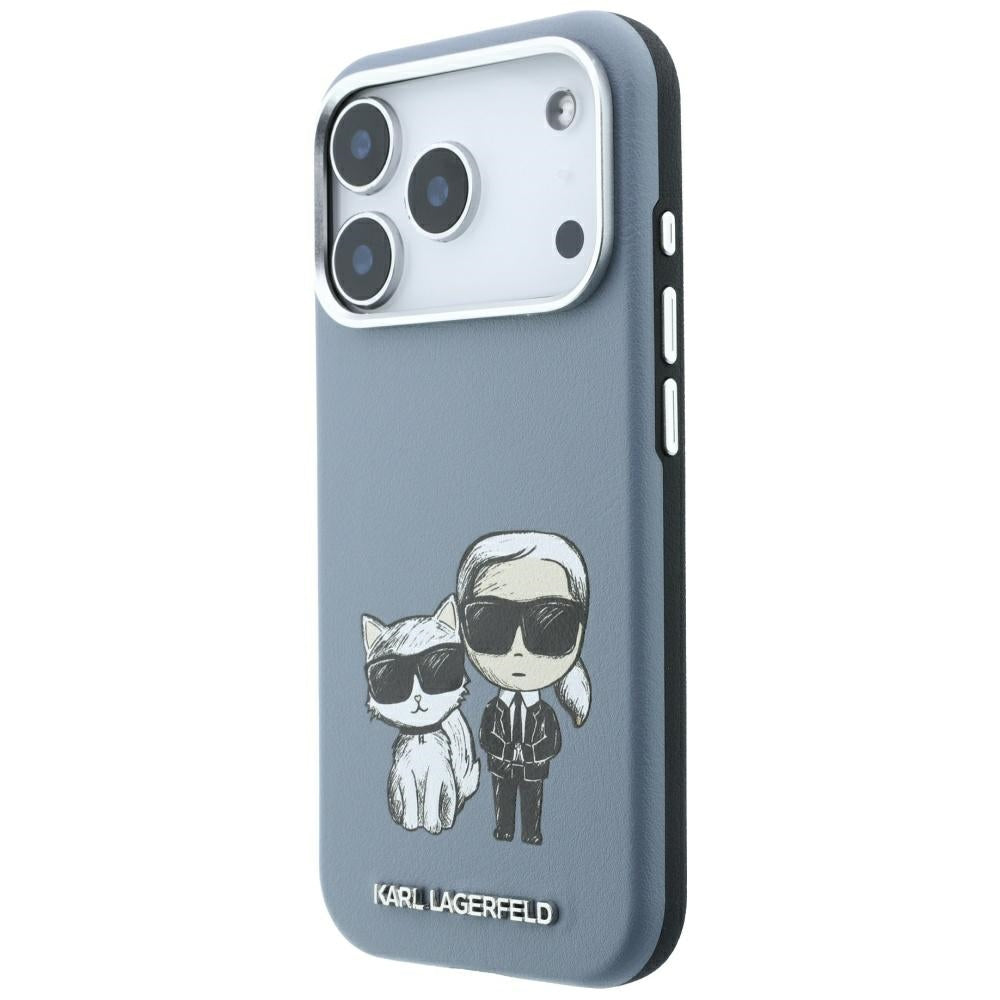 MagSafe futrola za Apple iPhone 18 Pro / 17 Pro, Karl Lagerfeld, KC Bodies Sketch, Plava