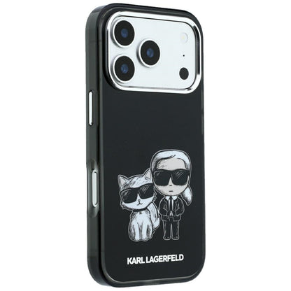 MagSafe futrola za Apple iPhone 18 Pro / 17 Pro, Karl Lagerfeld, KC Bodies Sketch, Crna
