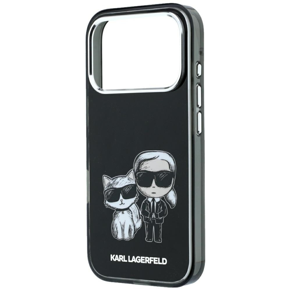MagSafe futrola za Apple iPhone 18 Pro / 17 Pro, Karl Lagerfeld, KC Bodies Sketch, Crna