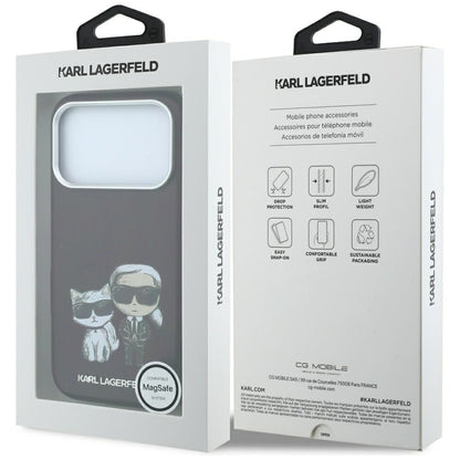MagSafe futrola za Apple iPhone 18 Pro / 17 Pro, Karl Lagerfeld, KC Bodies Sketch, Bordo