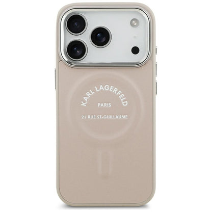 MagSafe futrola za Apple iPhone 18 Pro / 17 Pro, Karl Lagerfeld, Ring Karl RSG Logo, Roze