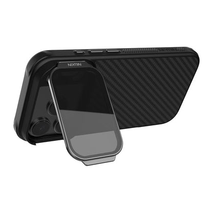 MagSafe futrola za Apple iPhone 18 Pro / 17 Pro, Nillkin, CarboProp sa providnim crnim poklopcem za objektiv, Crna