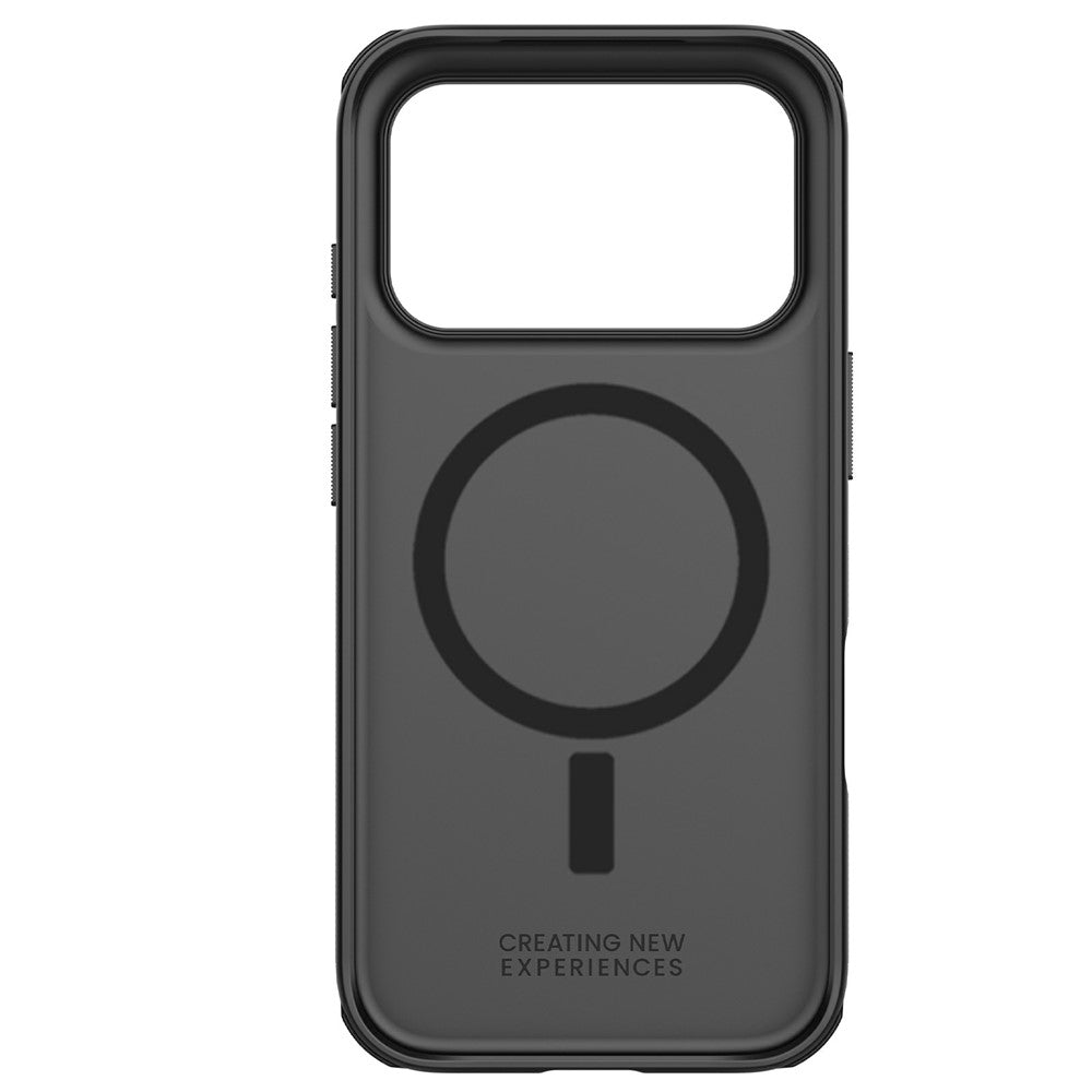 MagSafe futrola za Apple iPhone 18 Pro / 17 Pro, Nillkin, Super Shield Pro, Crna Satenska
