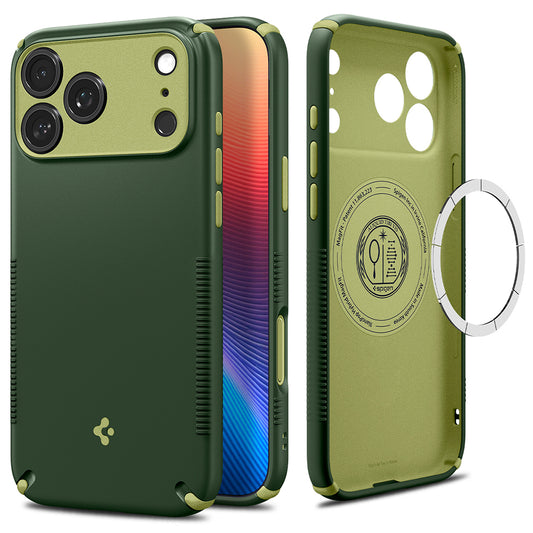 MagSafe futrola za Apple iPhone 18 Pro / 17 Pro, Spigen, Caseology Nano Pop Hybrid, Zelena ACS12176