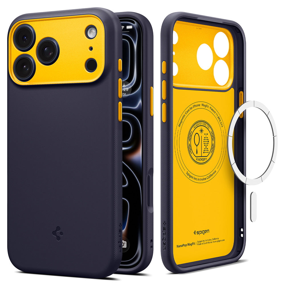 MagSafe futrola za Apple iPhone 18 Pro / 17 Pro, Spigen, Caseology Nano Pop, Ljubičasta ACS12178