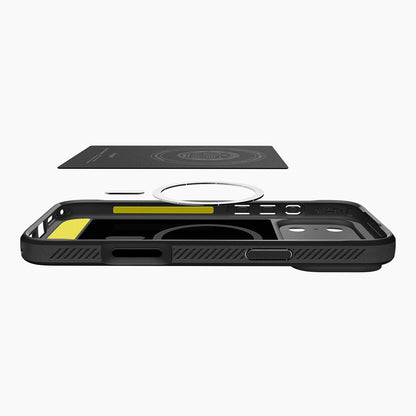MagSafe futrola za Apple iPhone 18 Pro / 17 Pro, Spigen, Rugged Armor, Crna Mat ACS12147