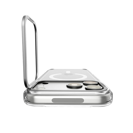 MagSafe futrola za Apple iPhone 18 Pro / 17 Pro, Spigen, Ultra Hybrid Optik S, Srebrno Providna ACS11921