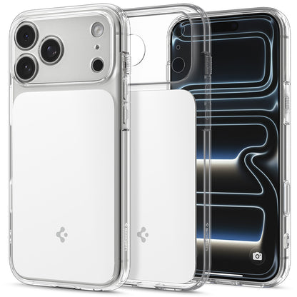 MagSafe futrola za Apple iPhone 18 Pro / 17 Pro, Spigen, Ultra Hybrid T, Bela ACS12169