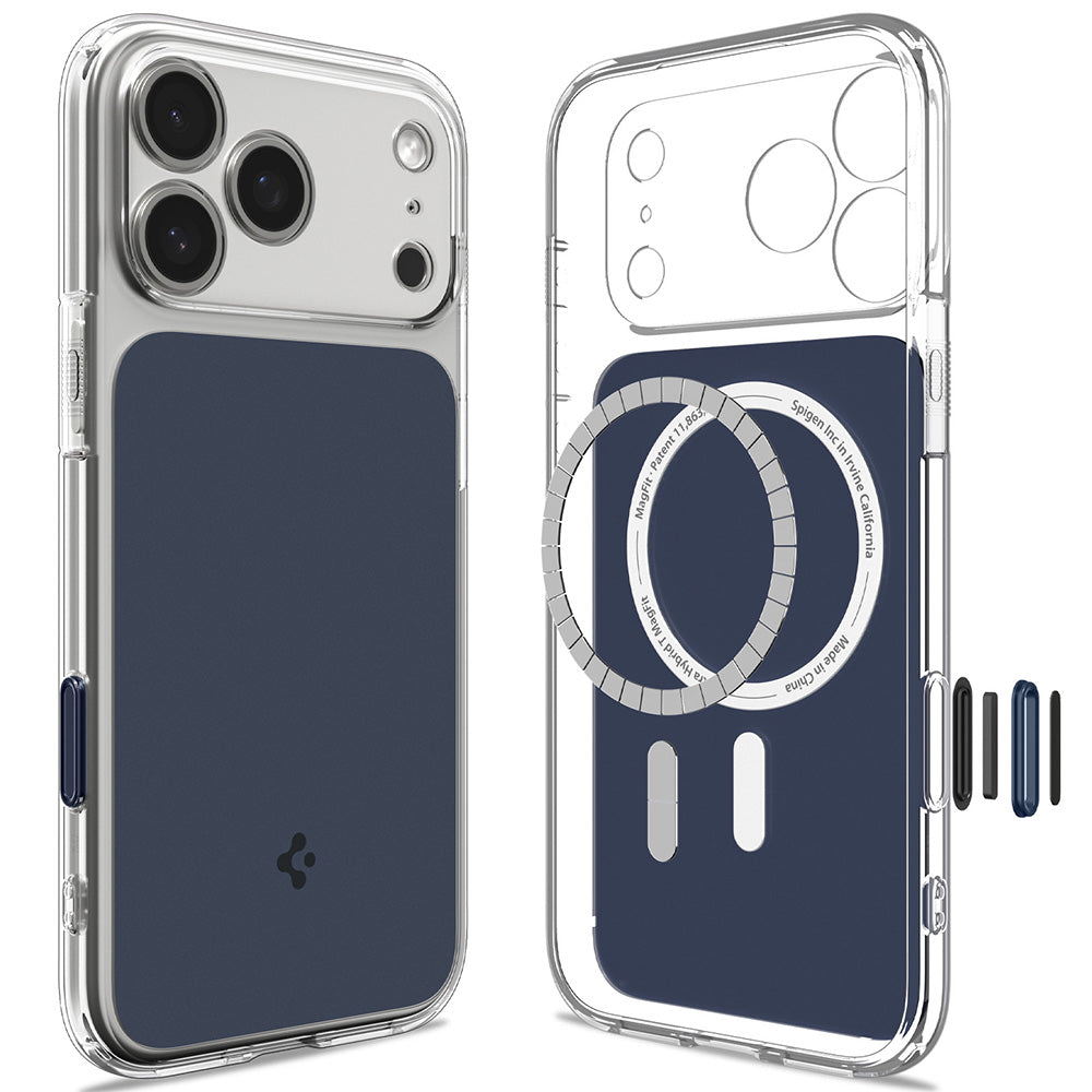 MagSafe futrola za Apple iPhone 18 Pro / 17 Pro, Spigen, Ultra Hybrid T, Plava Mat ACS12172