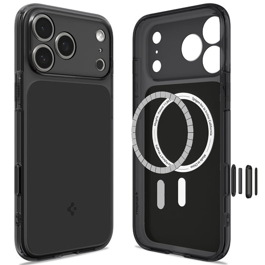 MagSafe futrola za Apple iPhone 18 Pro / 17 Pro, Spigen, Ultra Hybrid T, Crna Mat ACS12171