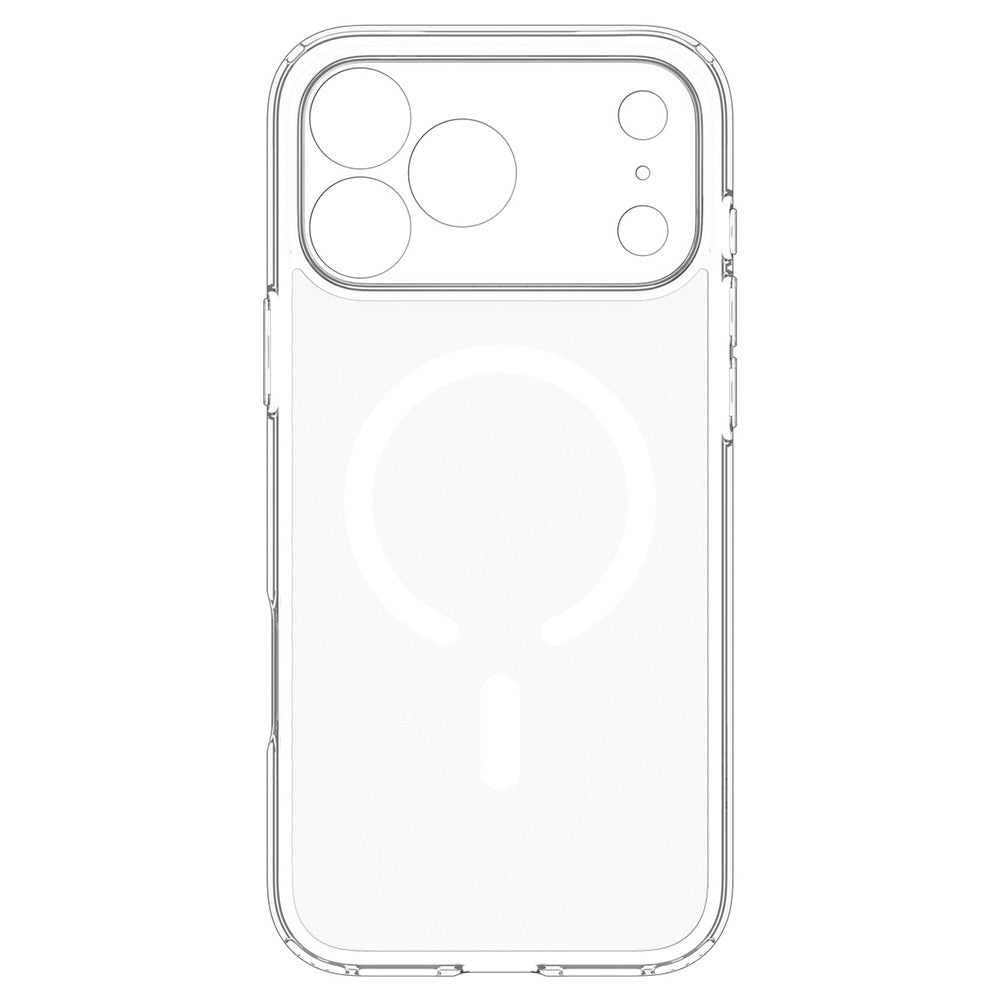 MagSafe futrola za Apple iPhone 18 Pro / 17 Pro, Spigen, Ultra Hybrid, Bela Providna ACS12155
