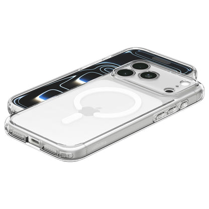 MagSafe futrola za Apple iPhone 18 Pro / 17 Pro, Spigen, Ultra Hybrid, Bela Providna ACS12155