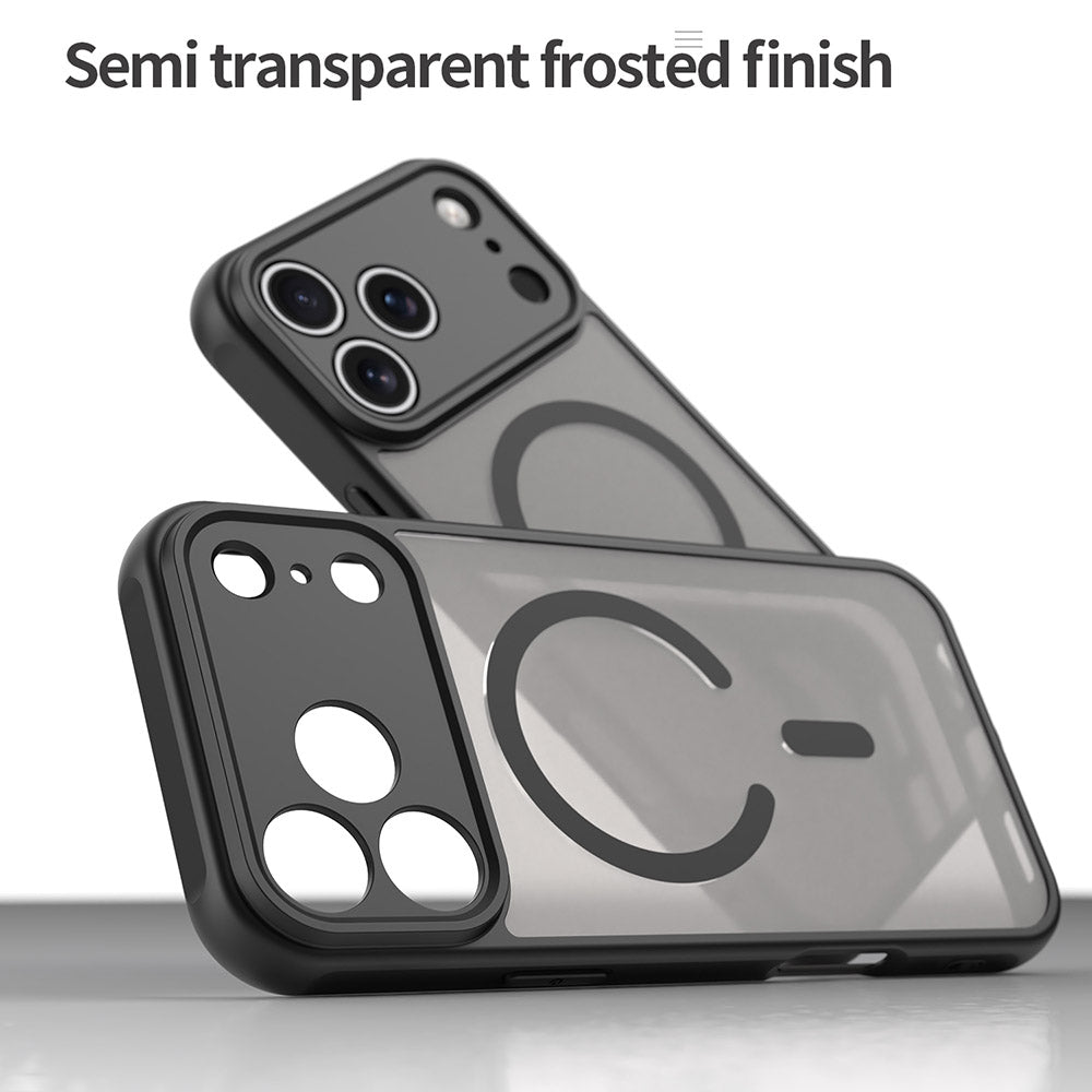 Futrola MagSafe za Apple iPhone 18 Pro / 17 Pro, Techsuit, HaloFrost II, Crna