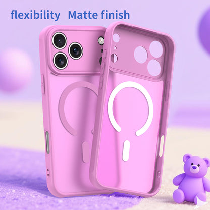 MagSafe futrola za Apple iPhone 18 Pro / 17 Pro, Techsuit, HaloFrost II, Roze