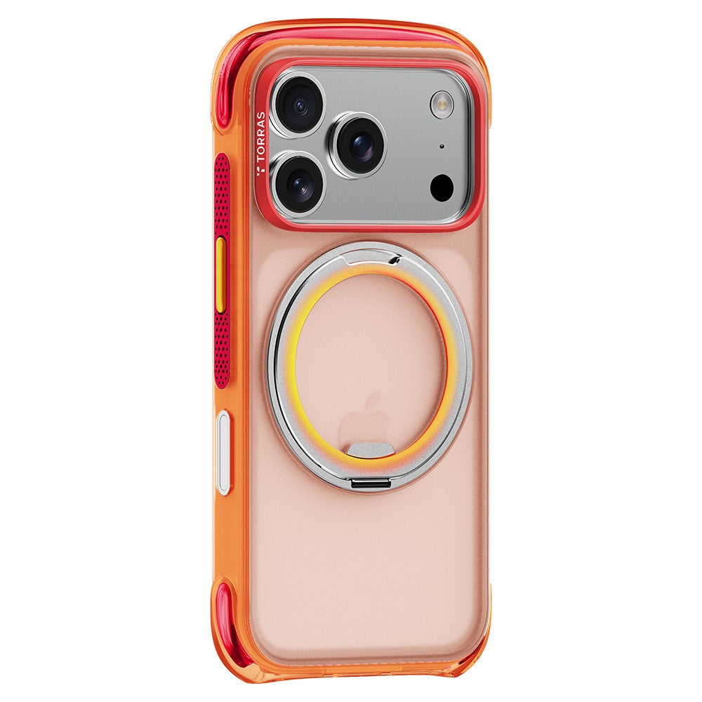 MagSafe futrola za Apple iPhone 18 Pro / 17 Pro, Torras, O3 Air Core, Narandžasta