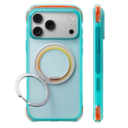 MagSafe futrola za Apple iPhone 18 Pro / 17 Pro, Torras, O3 Air Core, Tirkizna