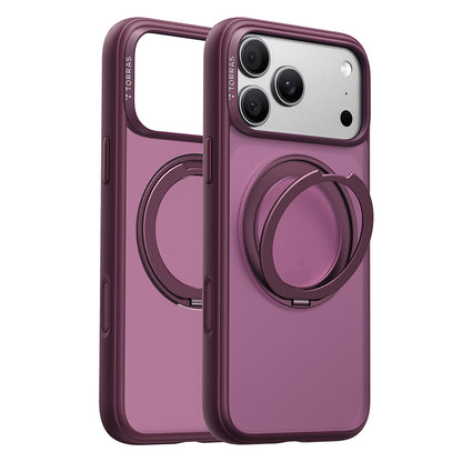 MagSafe futrola za Apple iPhone 18 Pro / 17 Pro, Torras, Ostand O1 Guardian, Ljubičasta