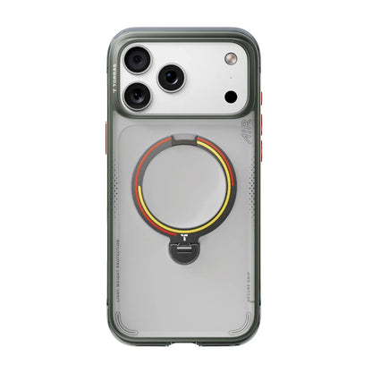 MagSafe futrola za Apple iPhone 18 Pro / 17 Pro, Torras, Ostand Q3 Air Football, Siva