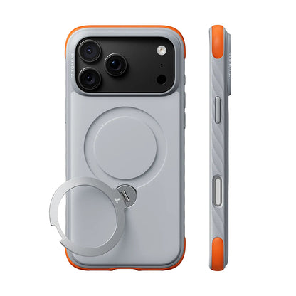 MagSafe futrola za Apple iPhone 18 Pro / 17 Pro, Torras, Ostand Q3 Rugged, Bela