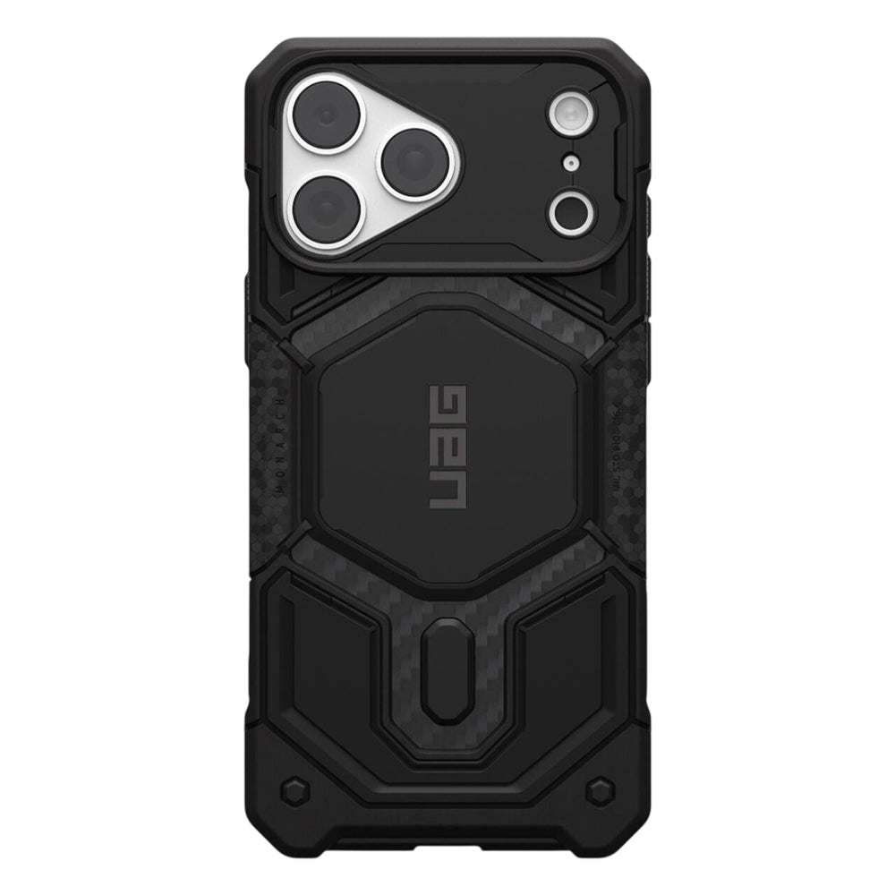 MagSafe futrola za Apple iPhone 18 Pro / 17 Pro, Urban Armor Gear, Monarch Pro Carbon, Crna