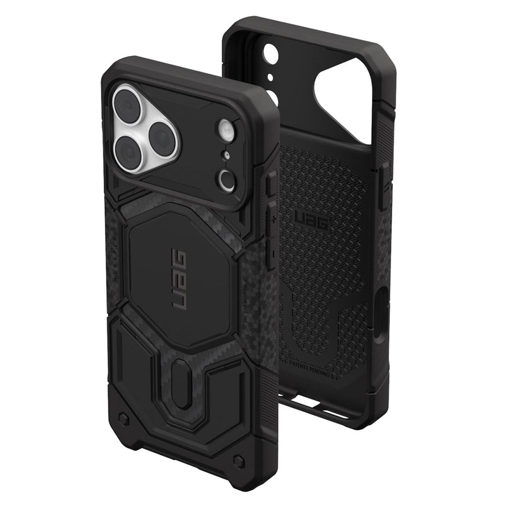 MagSafe futrola za Apple iPhone 18 Pro / 17 Pro, Urban Armor Gear, Monarch Pro Carbon, Crna
