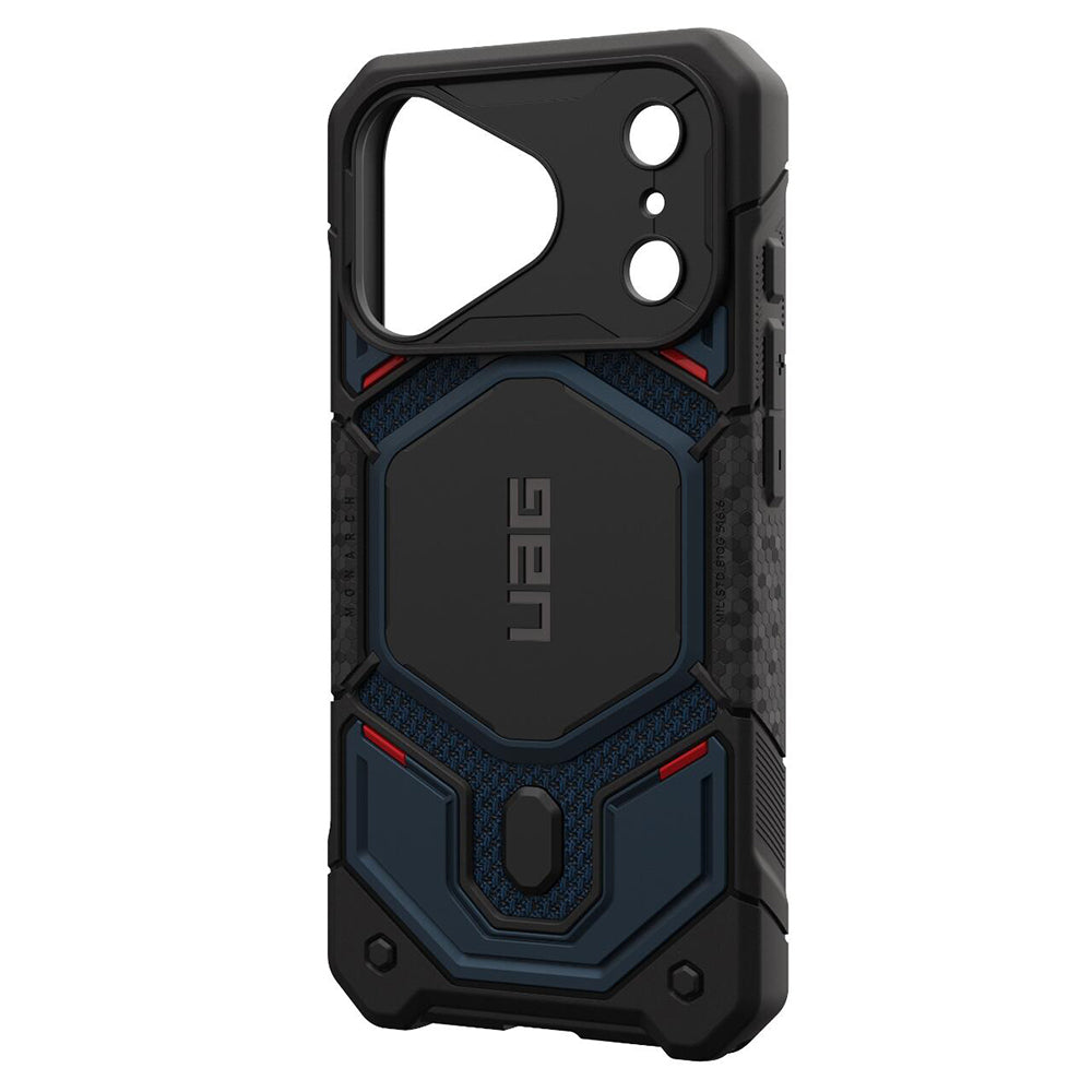MagSafe futrola za Apple iPhone 18 Pro / 17 Pro, Urban Armor Gear, Monarch Pro Kevlar, Tamnoplava