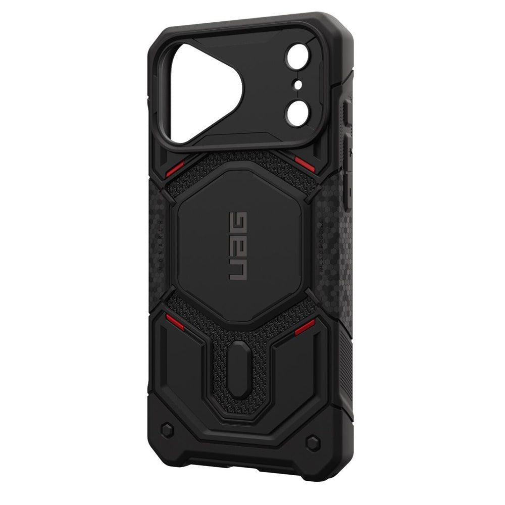 MagSafe futrola za Apple iPhone 18 Pro / 17 Pro, Urban Armor Gear, Monarch Pro Kevlar, Crna
