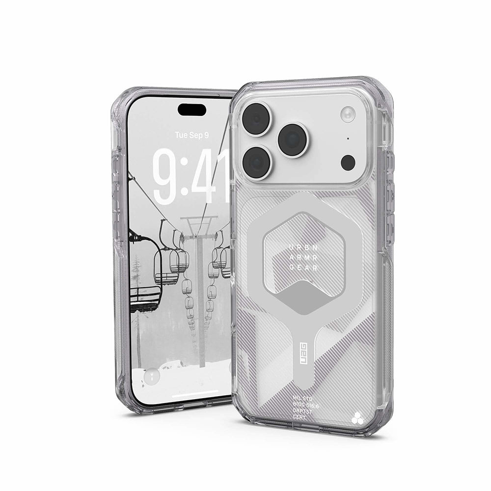 MagSafe futrola za Apple iPhone 18 Pro / 17 Pro, Urban Armor Gear, Plyo, Srebrna