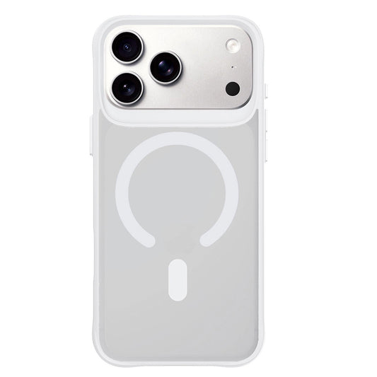 MagSafe maska za Apple iPhone 18 Pro Max / 17 Pro Max, 3MK, Smoke MagCase, bela