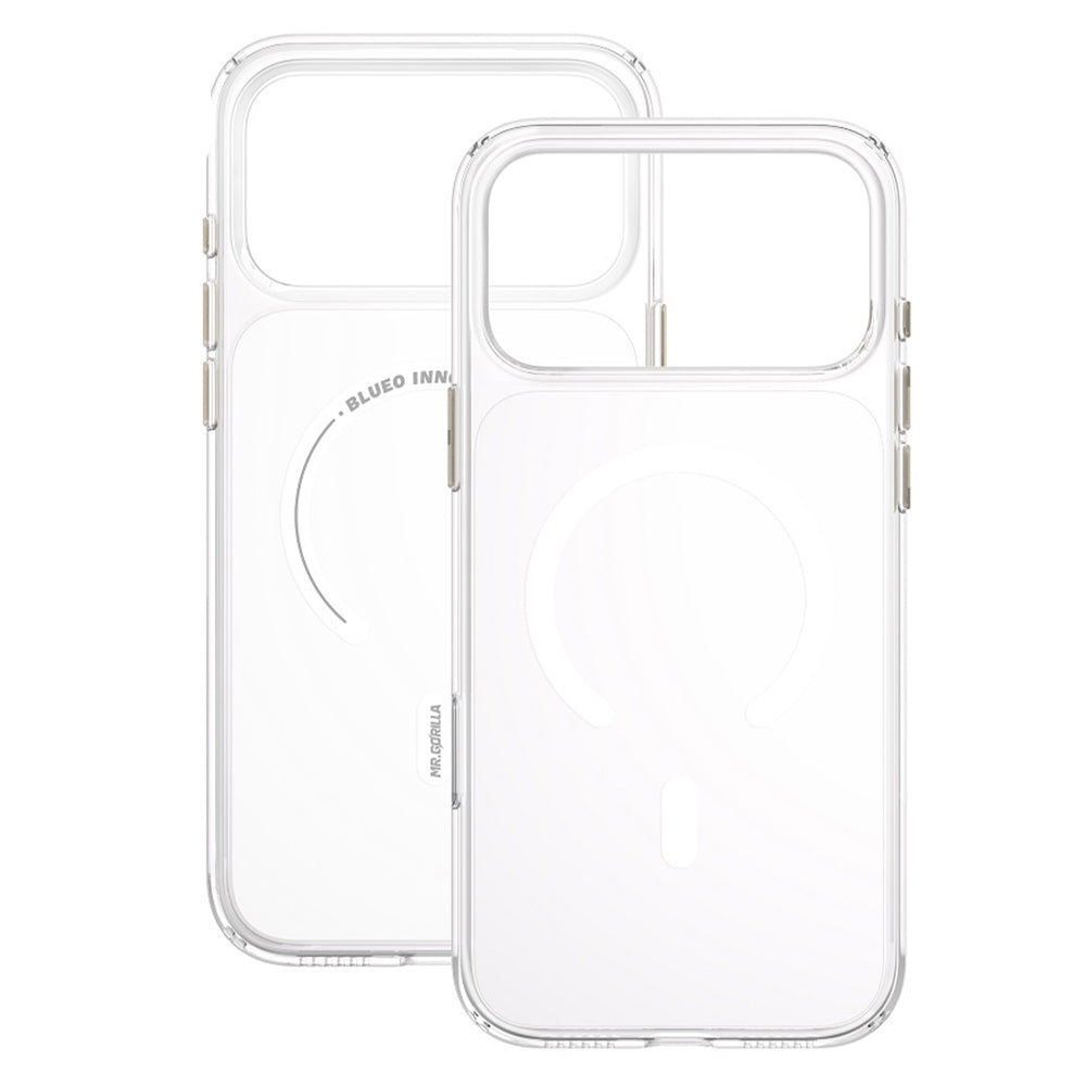 MagSafe maska za Apple iPhone 18 Pro Max / 17 Pro Max, Blueo, Crystal+ Anti-Drop, providna