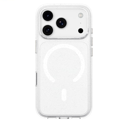 MagSafe maska za Apple iPhone 18 Pro Max / 17 Pro Max, Blueo, Crystal Pro Anti-Drop Glitter, providna