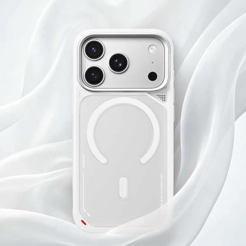 MagSafe maska za Apple iPhone 18 Pro Max / 17 Pro Max, Blueo, Heat Dissipation Stand, satensko plava