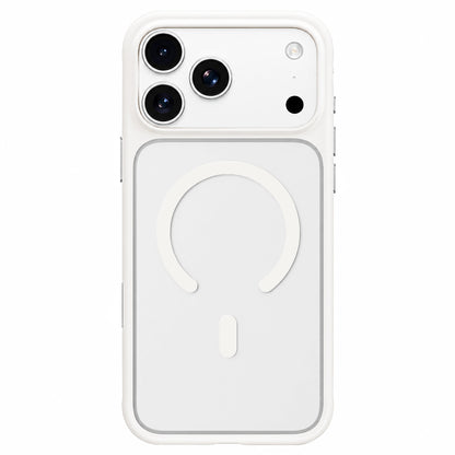 MagSafe maska za Apple iPhone 18 Pro Max / 17 Pro Max, Blueo, prijatna za kožu, protiv ispadanja, satenski bela