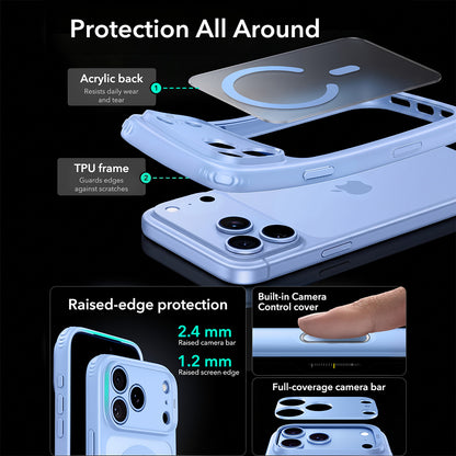 MagSafe futrola za Apple iPhone 18 Pro Max / 17 Pro Max, ESR, Classic Hybrid, Plavo Satenska