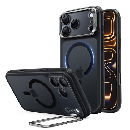 MagSafe futrola za Apple iPhone 18 Pro Max / 17 Pro Max, ESR, Classic Hybrid Kickstand, Crna Satenska