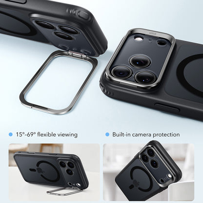 MagSafe futrola za Apple iPhone 18 Pro Max / 17 Pro Max, ESR, Classic Hybrid Kickstand, Crna Satenska