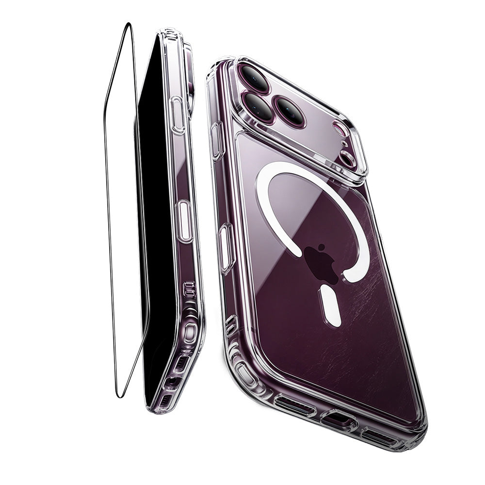 MagSafe futrola za Apple iPhone 18 Pro Max / 17 Pro Max, ESR, Classic Hybrid sa zaštitnikom ekrana, Providna