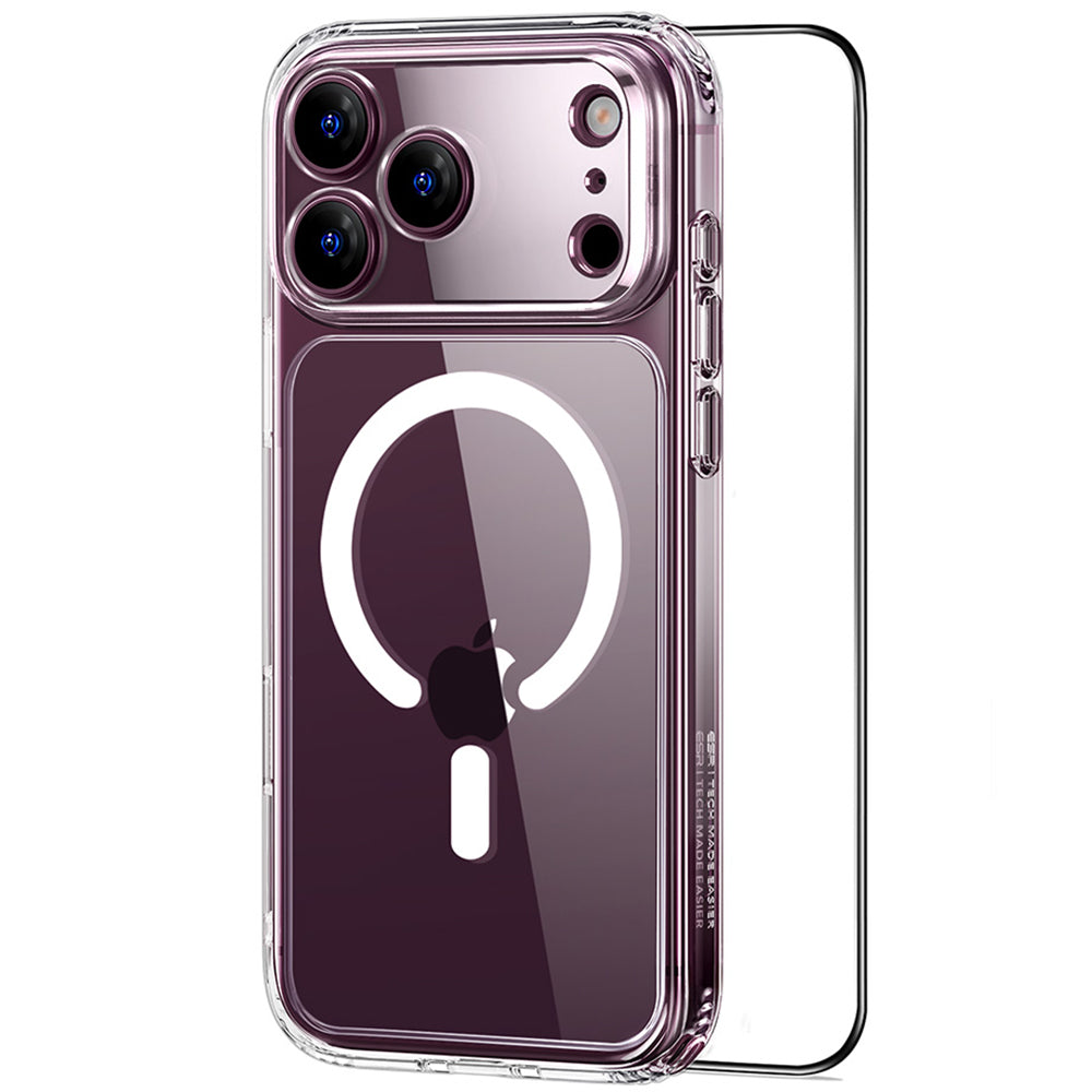 MagSafe futrola za Apple iPhone 18 Pro Max / 17 Pro Max, ESR, Classic Hybrid sa zaštitnikom ekrana, Providna