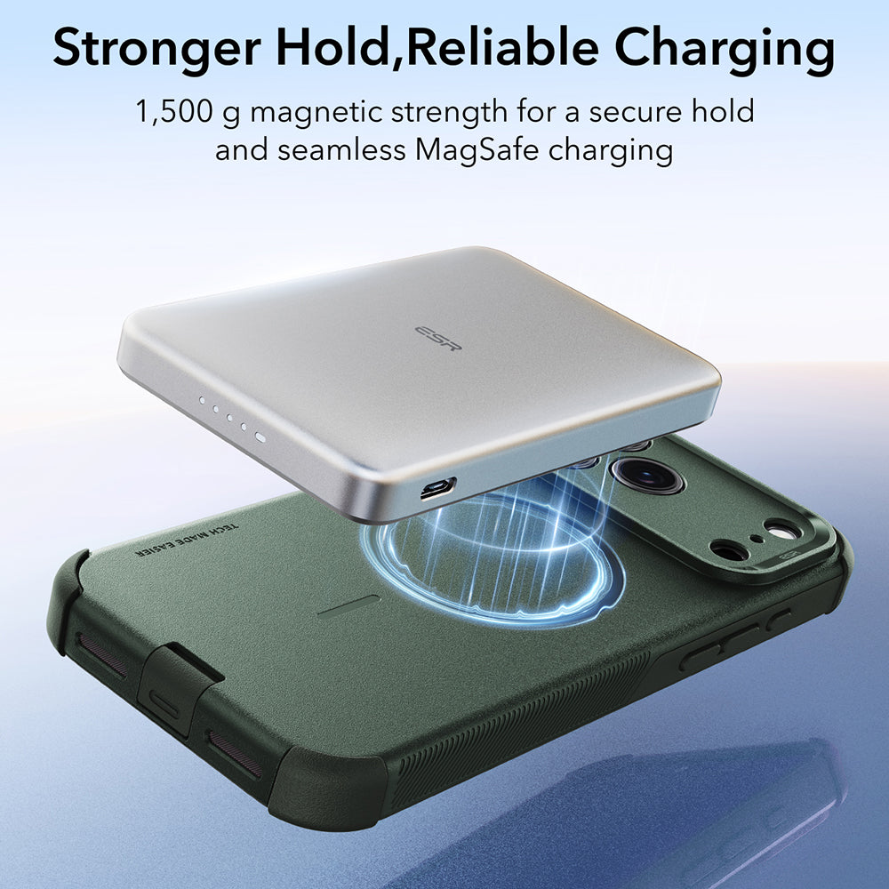 MagSafe futrola za Apple iPhone 18 Pro Max / 17 Pro Max, ESR, Cyber, Zelena