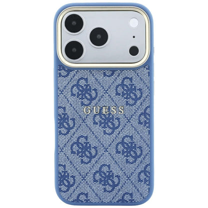 MagSafe futrola za Apple iPhone 18 Pro Max / 17 Pro Max, Guess, 4G Embossed Classic, Plava