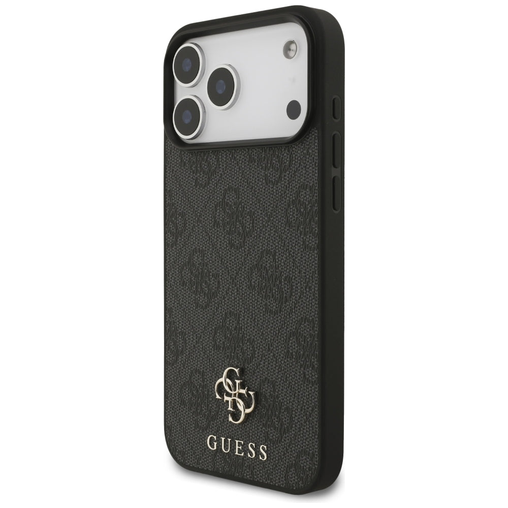MagSafe futrola za Apple iPhone 18 Pro Max / 17 Pro Max, Guess, 4G Small and Classic, Crna