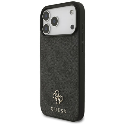MagSafe futrola za Apple iPhone 18 Pro Max / 17 Pro Max, Guess, 4G Small and Classic, Crna