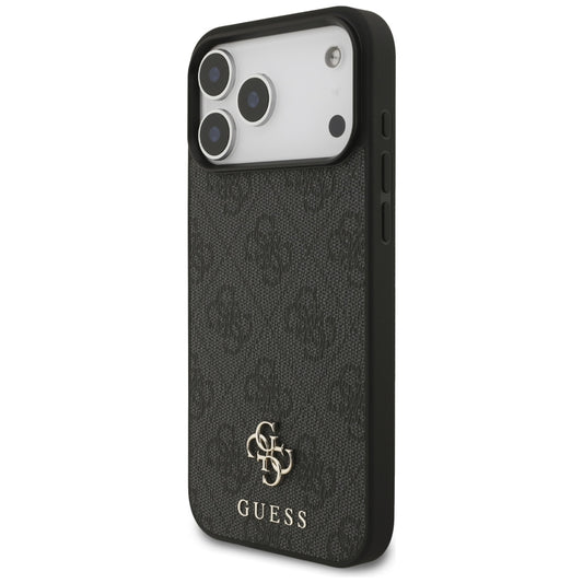 MagSafe futrola za Apple iPhone 18 Pro Max / 17 Pro Max, Guess, 4G Small and Classic, Crna