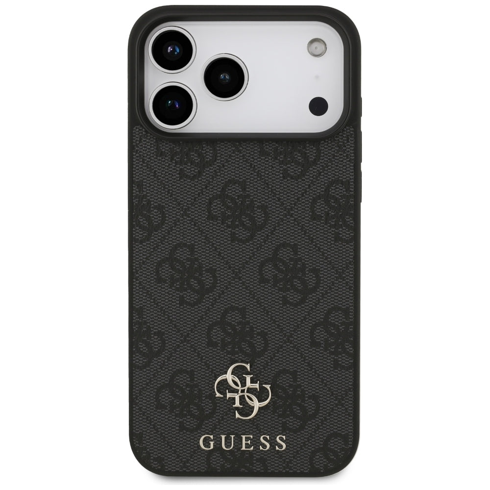 MagSafe futrola za Apple iPhone 18 Pro Max / 17 Pro Max, Guess, 4G Small and Classic, Crna