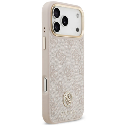 MagSafe maska za Apple iPhone 18 Pro Max / 17 Pro Max, Guess, 4G Strass Logo, roze